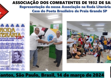 Roda Literária da Casa do Poeta Brasileiro de Praia Grande - SP